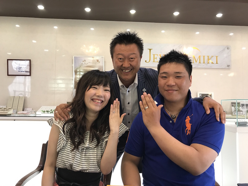 ジュエルミキ大分店結婚指輪